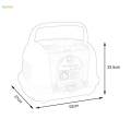 Outdoor Cage Dog Crate Transport Box Cats Aviation Box for Kitten Camping brown. 