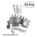 10Pcs Kids Birthday Hat Happy Birthday Paper Hats Prince Princess Crown Party Decoration for Boy Girl Birthday Party Decorations. 