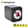 RisingCam 4K Ultra HD Max 60fps HDMI USB WiFi GE port output imx585 1/1.2 Sensor 4K digital HDMI microscope camera 4K. 