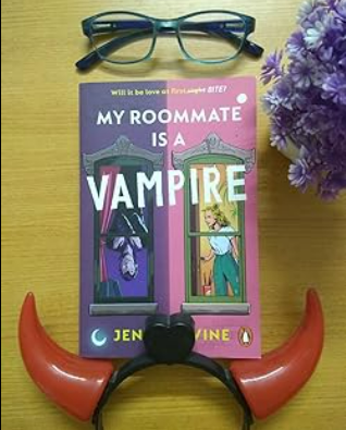 My Roommate Is a Vampire | Book by Jenna Levine | Matte Lamination | Premium Paper |