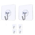 Super Strong Self Adhesive Wall Hook (6 Pcs).