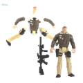 6 Pieces 1/18 Scale Action Figures Party Favors Collection Model Toys. 