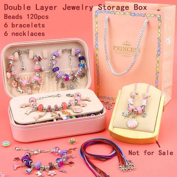 Children%20Puzzle%20Creative%20DIY%20Beads%20Set%20Bracelet%20Making%20Kit%20Jewelry%20Kids%20Toys%20for%20Girls%20Arts%20Beauty%20Fashion%20Crafts%20Princess%20Doll%20-%20Image%207