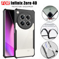 3 in 1 infinix Zero 40 Shockproof Phone Case for Zero 30 4G 5G Hydrogel Soft Film +Camera Lens Film. 