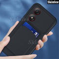 Phone case For ZTE Blade A34 4G Back cover Card Slot Card Silica Gel Soft Holder Wallet Case For ZTE Blade A34 Cover cases.