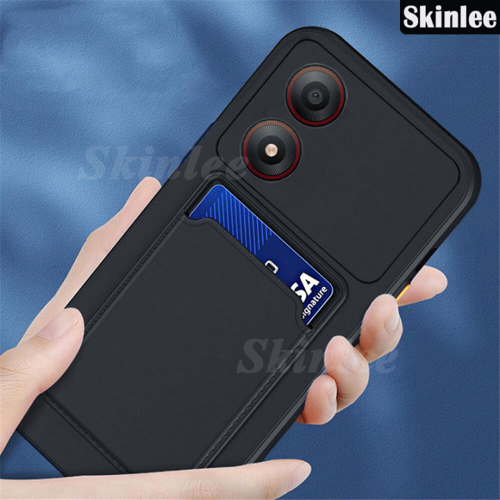 Phone%20case%20For%20ZTE%20Blade%20A34%204G%20Back%20cover%20Card%20Slot%20Card%20Silica%20Gel%20Soft%20Holder%20Wallet%20Case%20For%20ZTE%20Blade%20A34%20Cover%20cases%20-%20Image%202