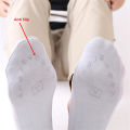 4 Pairs Unisex Invisible Socks Anti Slip Summer Ultra-thin Men Socks Silicone Socks Classic Business Socks Men Shallow Mouth. 