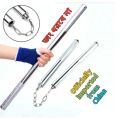 Stainless Steel Stick with Body Exercise (Size: 10.5 +10.5 = 21 inch Weight: 410 Gram).