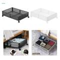 under Bed Storage, under Bed Shoe Storage Organizer, Rolling Underbed Organization under The Bed Storage Container with Wheels, for Drawer Dorm.