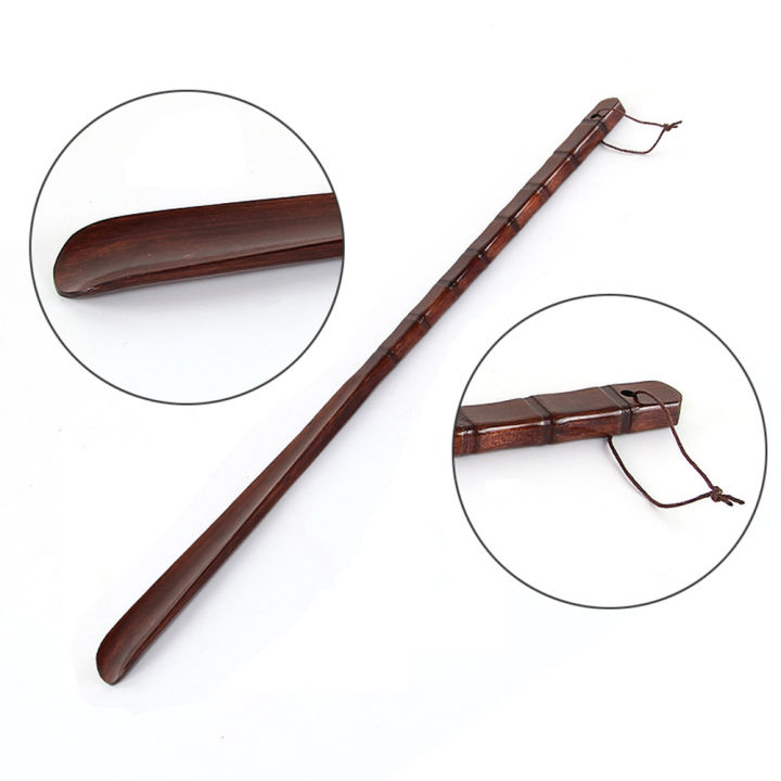 Shdo Spoon (NEW)2024Wooden Shoe Horn Long Handle Shoe Lifter Professional Shoe ...