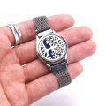 Aromatherapy Locket Bracelet Stainless Steel Bracelet Watch Wristband Essential Oil Aroma Perfume Locket Diffuser Bracelet. 