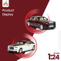 1:24 Rolls Royce Phantom Diecasts Alloy Car Luxurious Simulation Toy Vehicles Metal Car 6 Doors Open Model Car Sound Light Toys For Gift. 