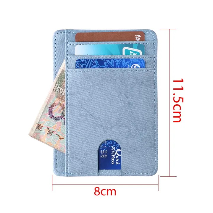 1pc%20Slim%20RFID%20Blocking%20Leather%20Wallet%20Credit%20ID%20Card%20Holder%20Purse%20Money%20Case%20for%20Men%20Women%202018%20Fashion%20Bag%2011.5x8x0.5cm%20-%20Image%205