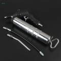 Steel Air Pneumatic Greasing Tool with Hose 6000 PSI Manual. 