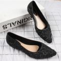 Heli shark new fashion pointed rose daily ladies casual solid color flat all Season Shoe. 