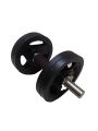 2Pcs 2.5kg Weight Plate- Black - Citizen Sports. 