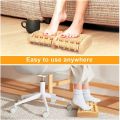 Wooden Foot Roller Wood Care Massage Reflexology Muscle Relax Relief Massager Spa Gift Anti Cellulite Foot Massager Care Tools. 