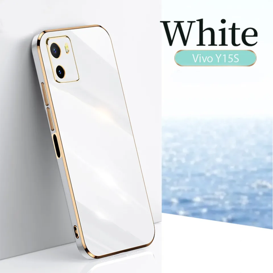 For Vivo Y15s Y15a 2021 Y01 New Back Cover 6D Back Case Luxury