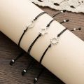 3 Pcs/Set Friendship Card Bracelets Long Distance Relationship Promise Bracelet Party Birthday Gift for Best Friends Sisters. 