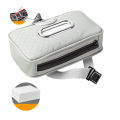 LI Car Tissue Holder PU Leather Backseat Tissue Case With Adjustable Strap Wipes Dispenser Interior Parts. 