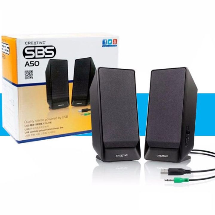CreativeSuper%20Loud%20Multimedia%202.0%20Usb%20Speaker%20SBS%20A50%20-%20Image%203