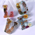 Alphabet Mold Smooth Surface Art Craft Capital DIY Epoxy Resin Mold. 