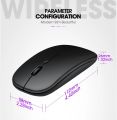 【NEW】TEZER Mouse Wireless Ergonomic Mouse Adjust DPI Silent 6 Buttons For MacBook Tablet Laptop Mute Mice Quiet 2.4G Mouse Gamer.