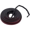 2X, 8M Car Door Seal Strip General Car Rubber Seal Strip Insulation Waterproof Energy Saving Noise Cancellation Trim.