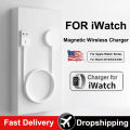 For iWatch Series 9 8 7 6 5 SE Magnetic Wireless Charger USB C For Apple Watch 4 3 2 1 Fast Charging Cable Accessories. 