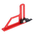 Table Saw Height Gauge Depth Height Measuring Tool Easy Adjustment 0-60mm Metric Inch Scales for Woodworking Projects. 