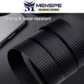 MENSPE Men Belt Outdoor Tactical Belt Quick Release Buckle Belt Nylon Waistband Youth Sports Canvas Pant Belt Simple Nice Waistband Nylon Heavy Duty Waist Strap High Strength Adjustable Training Belt. 