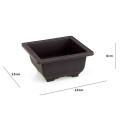 1PC Flower Pot Plastic Balcony Square Pots Flower Bonsai Bowl Nursery Basin Sunlight Mall.