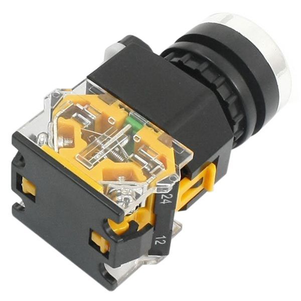 2pcs%2022mm%20Mount%2010A%20380V%20DPST%20Red%20Green%20Momentary%20Push%20Button%20Switch%20-%20Image%205