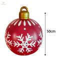 Giant Christmas Inflatable Ball PVC Giant Inflatable for Porch Holiday Lawn.