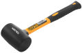 TOLSEN Rubber Mallet (450g / 16OZ) Fiberglass Handle 25035. 