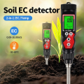 EC Temperature Soil Tester Electrical Conductivity Soil Meter. 