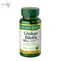 Nature's Bounty Ginkgo Biloba 120mg for Brain Function and Memory Support 100 counts. 