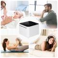Portable Air Purifier Cleaner Sterilizer Desktop Negative Ion Generator Formaldehyde Mold Odor Dust Smoke Pollen Remover for Home Office Hotel AC110V~240V. 