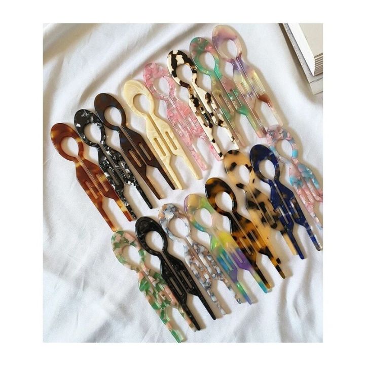 Trendy%20Hair%20Sticks%20New%20Creative%20Design%20Fashion%20Geometric%20U-Shaped%20Hair%20Stick%20Retro%20Acetate%20Hairpins%20Tortoiseshell%20for%20Woman%20Girl%20-%20Image%203