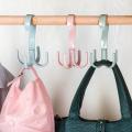 Space-saving bag Clothes rack holder Clothes rack Hanger 360 degree Swivel shoes 2pcs.