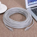 1M / 5M / 10M / 15M / 30M / 50M / 100M Ethernet Cable High Speed Cat5e RJ45 Network LAN Cable Computer Router Computer Cable. 