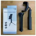 Mobile Camera Tripod Metal Made Portable Flexible and Firm Use for Online Classes, Watch Movies Shooting Videoes Vlogging , for Youtubers for All Smartphones Upto 6.0" Tripod..