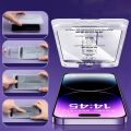 Premium Tempered Glass For Samsung Galaxy S24 Ultra S24+Plus Privacy Dust Bubble Free Screen Protector S24Ultra Protective Glass. 