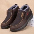 2021 New Men Boots Fashion Winter Shoes For Men Snow Boots Round Toe Ankle Boots Men Comfortable Male Sneakers Hiking Footwear. 