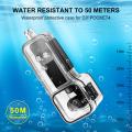 For DJI Osmo Pocket 4 Gimbal Camera 50m Diving Waterproof Case (Transparent). 