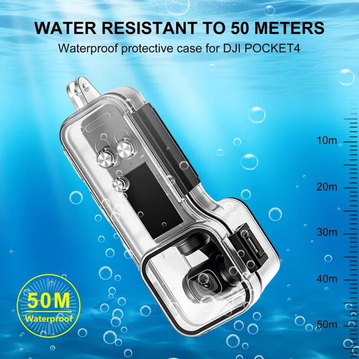 For%20DJI%20Osmo%20Pocket%204%20Gimbal%20Camera%2050m%20Diving%20Waterproof%20Case%20(Transparent)%20-%20Image%205