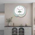 New clock hanging wall quartz clock home living room wall clock Mute bedroom decorative clock creative punch-free wall watch. 