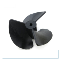 Profession 3-blades Propellers with 2mm Shaft Hole Durable Nylon Paddle for Boat Fan Shape Plastic Paddle. 