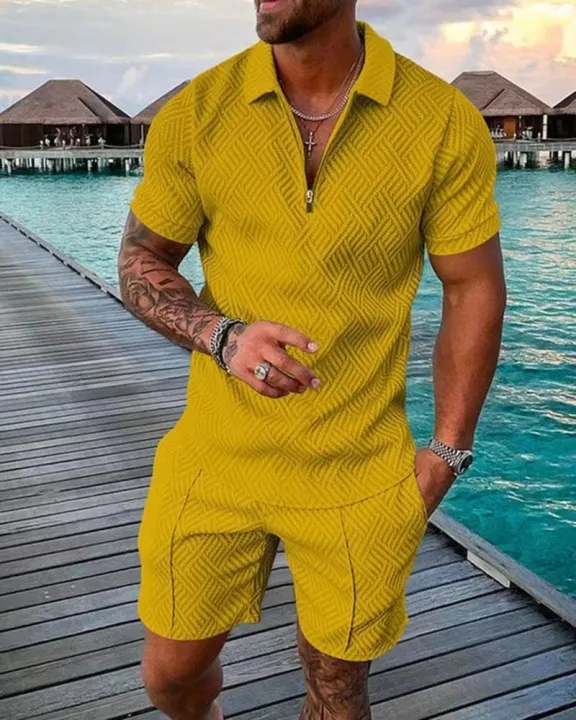 Men's%20Polo%20Suit%20Fashion%20Men%20Sets%20Mesh%20Printed%20Streetwear%20V-neck%20Short%20Sleeve%20POLO%20Shirt%20Shorts%20Two%20Pieces%20Men%20Casual%20Suit%20-%20Image%203