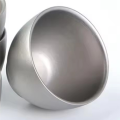 Camping Titanium Tea Cup, Double-Wall, 4PCS, Hiking Accessory. 